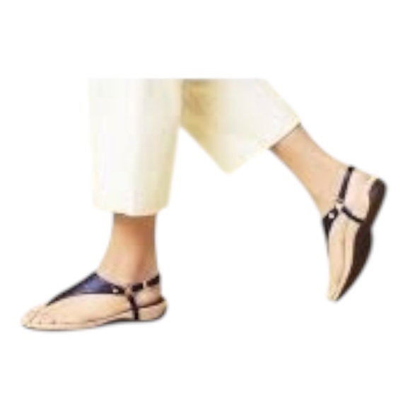 Vionic leather sandal. Blue metallic. Sz 8. Eu 39 - Picture 5 of 16